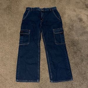 Baggy jeans with pockets
